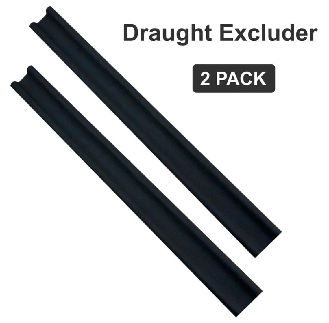 Double-Sided Door Draught Excluder – Under Door Draft Stopper, Fits Any Door, Cut-to-Size.