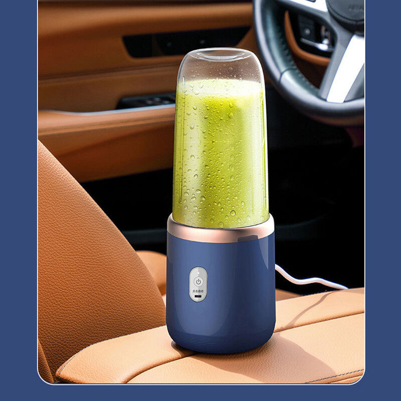 Portable Electric Blender 400ml – Mini Smoothie & Juice Maker for Travel & Home