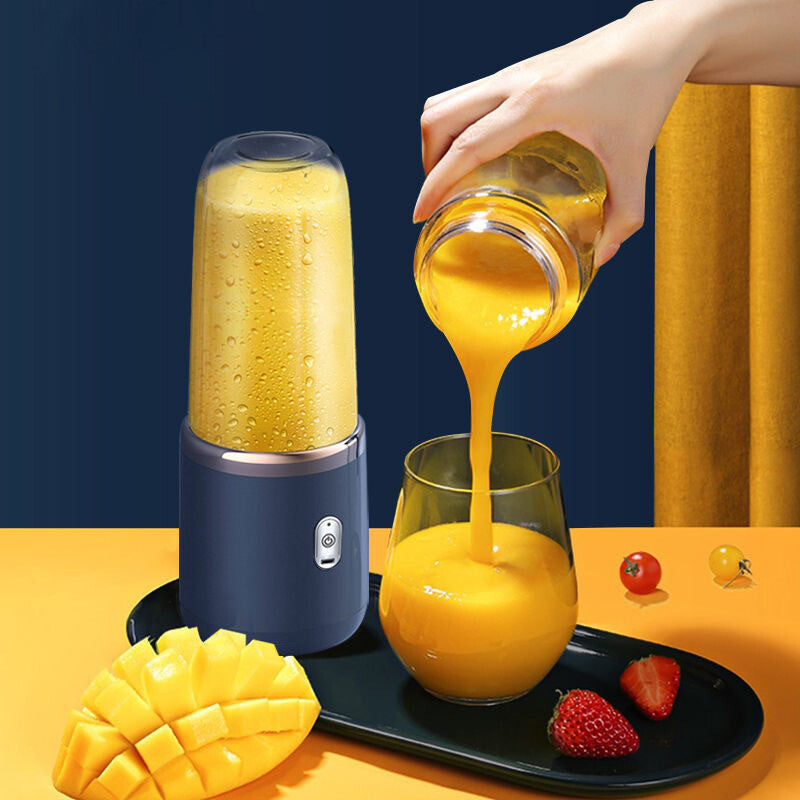 Portable Electric Blender 400ml – Mini Smoothie & Juice Maker for Travel & Home