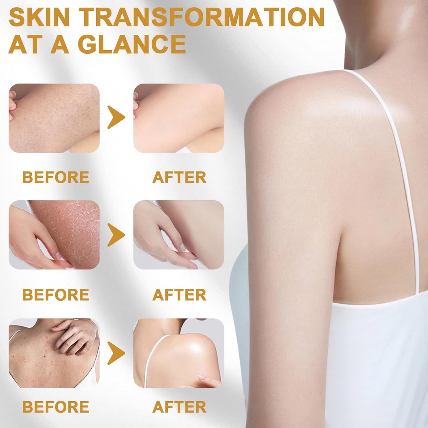 Exfoliating Body Scrub Stick | Hydrating Skin Smoothing Body Exfoliator