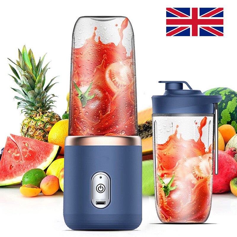 Portable Electric Blender 400ml – Mini Smoothie & Juice Maker for Travel & Home