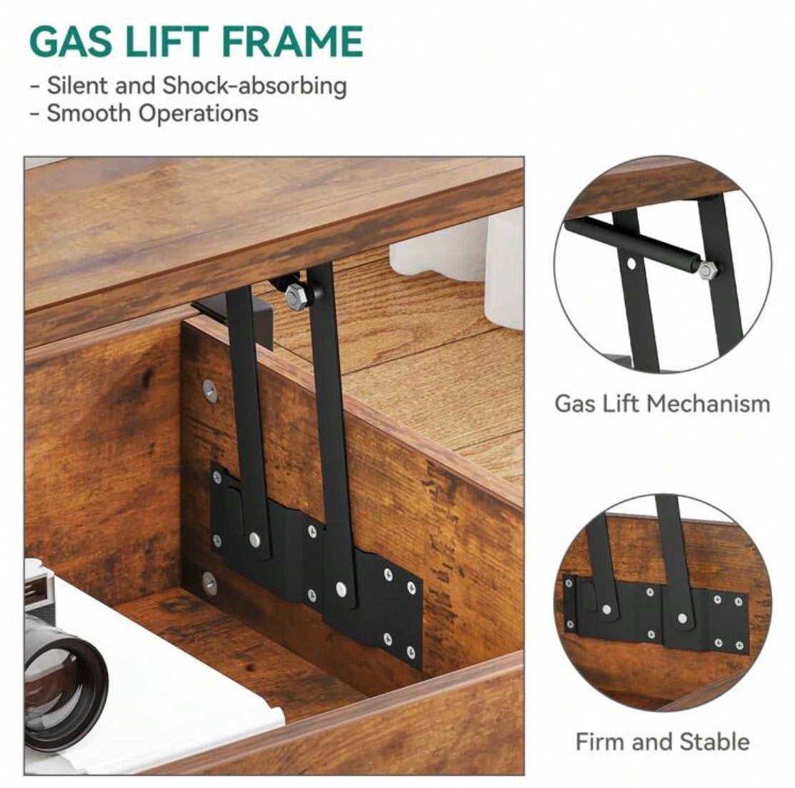 Sour Lemon Minimalist C-Shaped Side Table – Mobile Sofa & Bedside Coffee Table