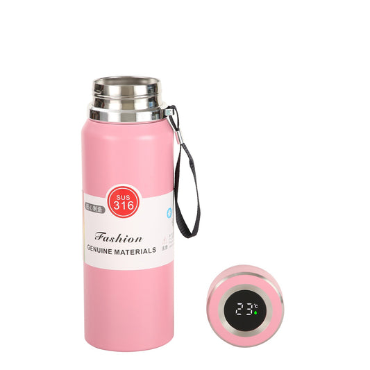 SUS316 Smart Temperature Display Vacuum Bottle 800ml
