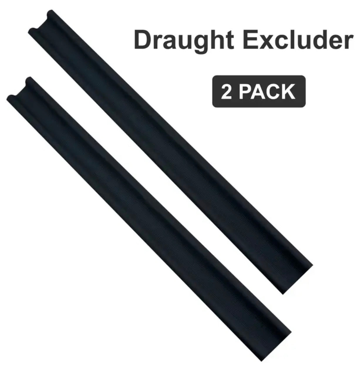 Double-Sided Door Draught Excluder – Under Door Draft Stopper, Fits Any Door, Cut-to-Size.