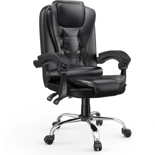 Ergonomic High Back Office Chair Recliner Desk Chair Heavy Duty Black