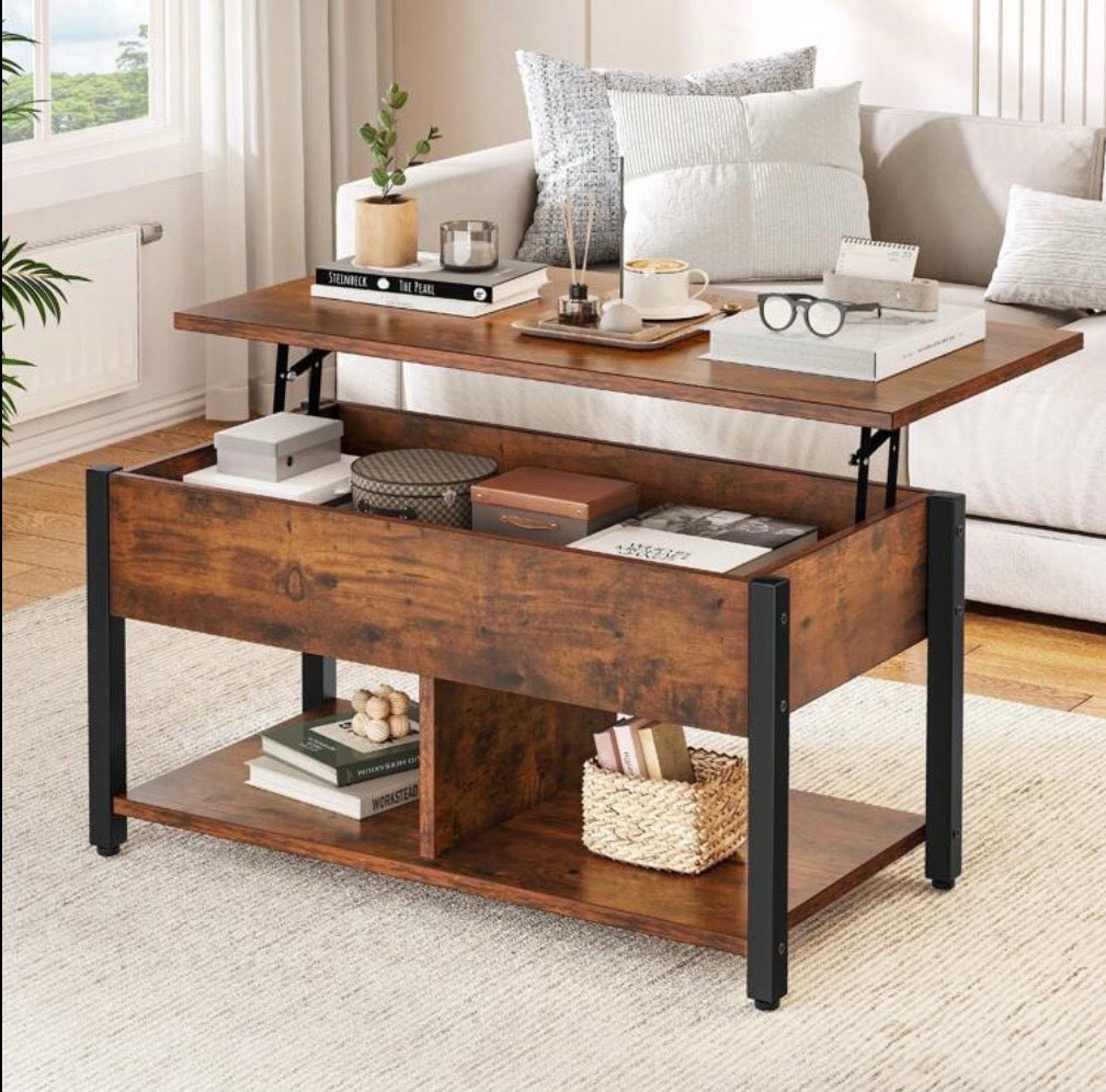 Sour Lemon Minimalist C-Shaped Side Table – Mobile Sofa & Bedside Coffee Table