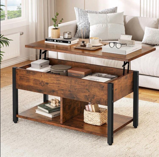 Sour Lemon Minimalist C-Shaped Side Table – Mobile Sofa & Bedside Coffee Table